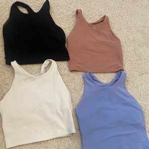 Athleta Girl Long Distance Cropped Tank Bundle